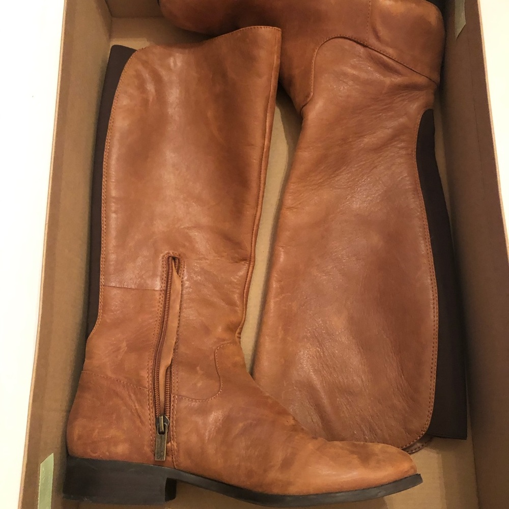 Jessica Simpson leather boots